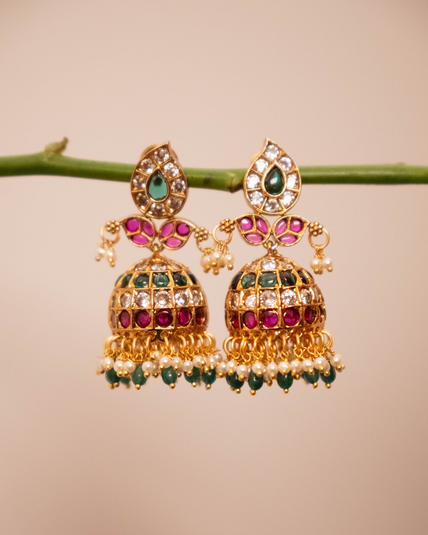 Padma Kemp Jhumka