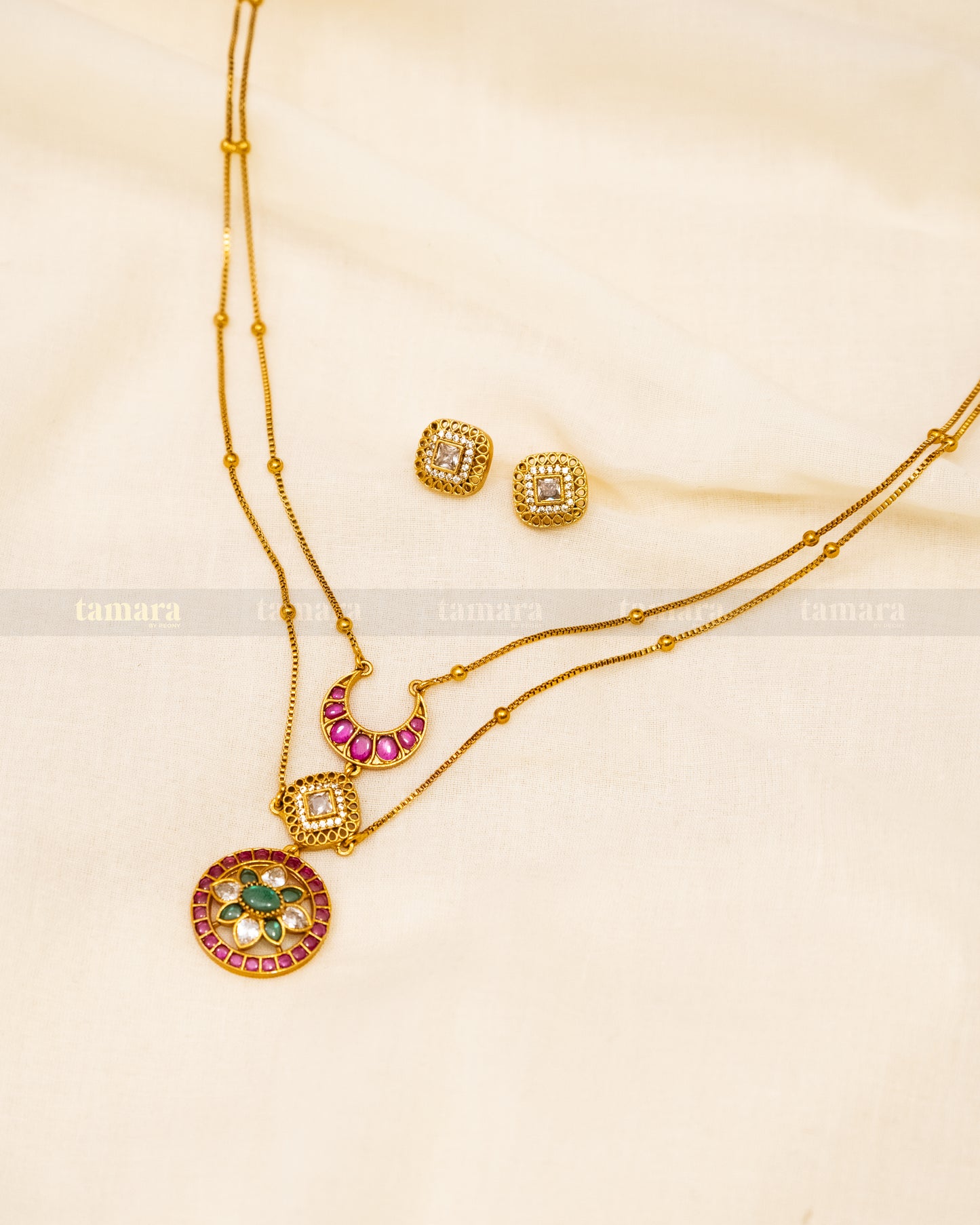 Chand Kemp Necklace Set