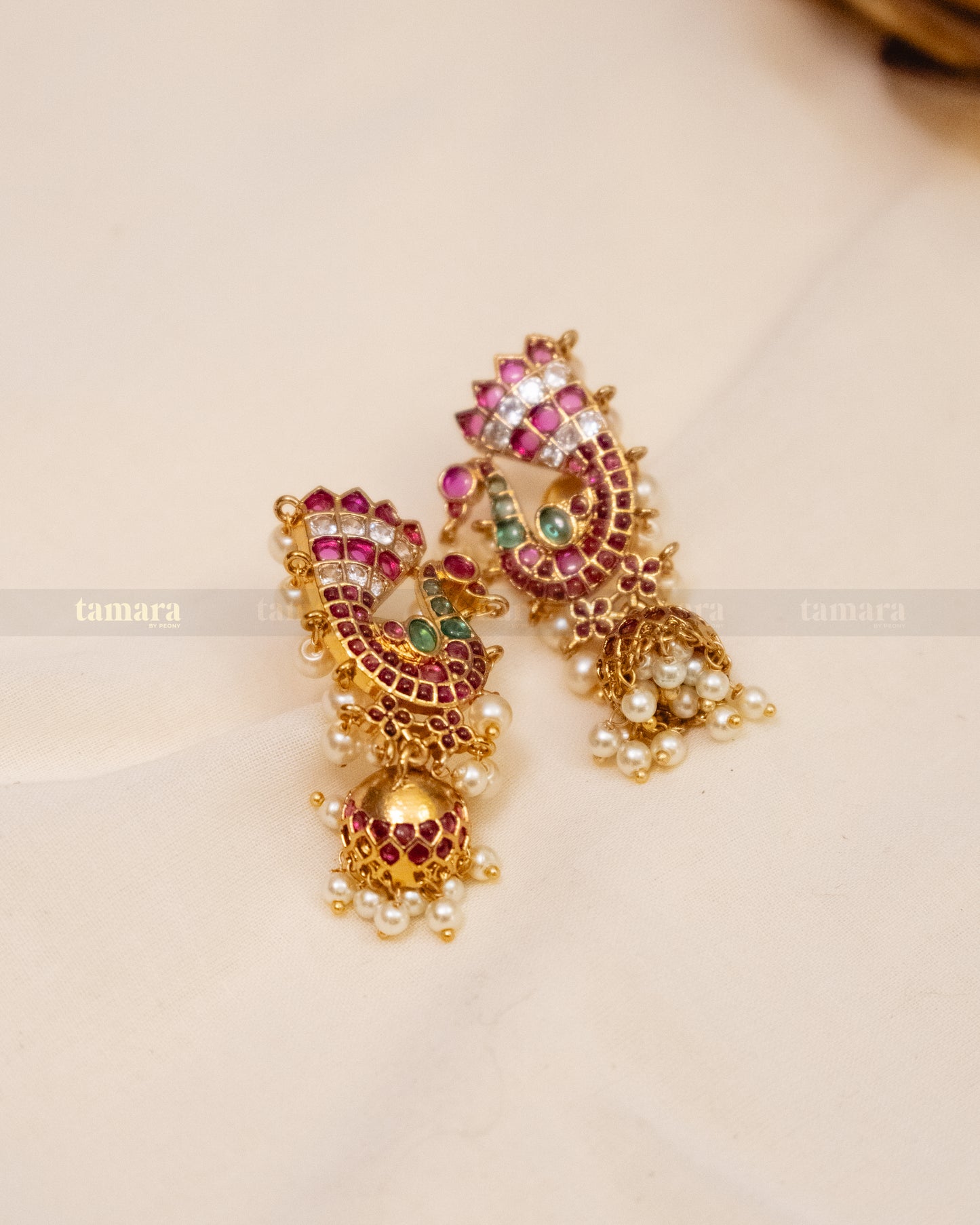 Peacock Jhumka