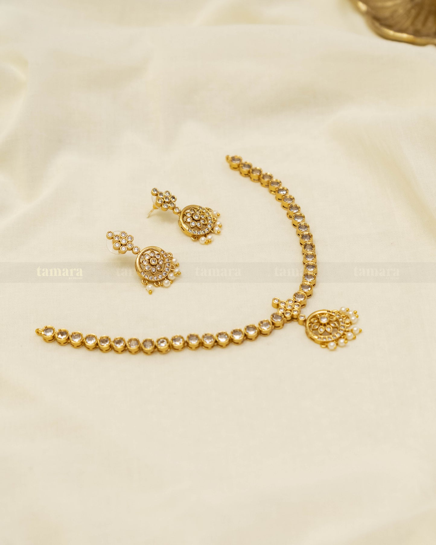 Vintage Attigai Set - White