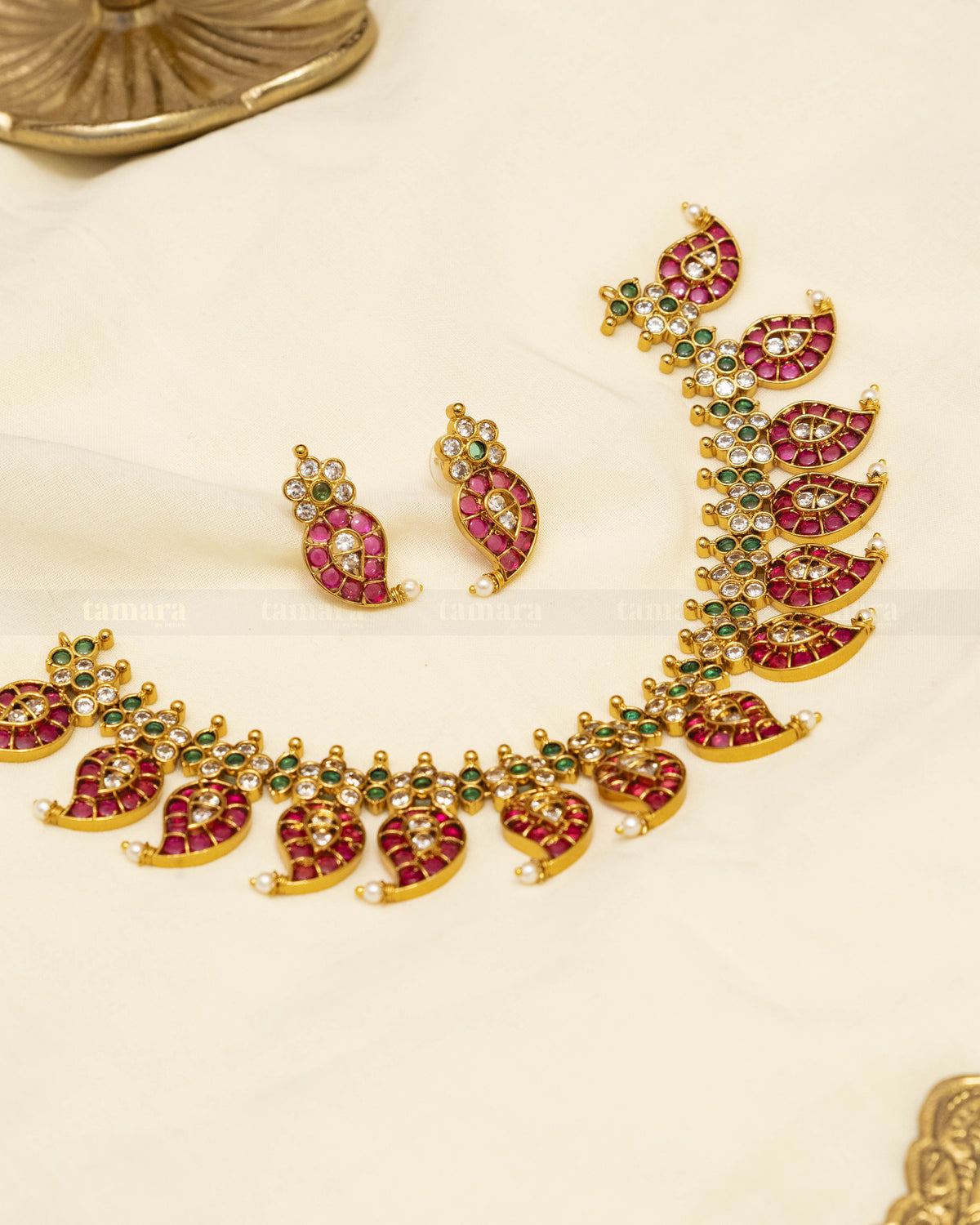 Mango Necklace Set - Kemp