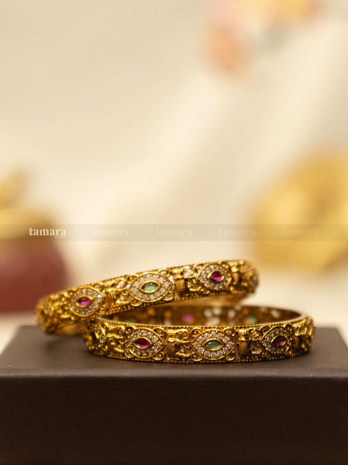 Hathi Bangles - Antique