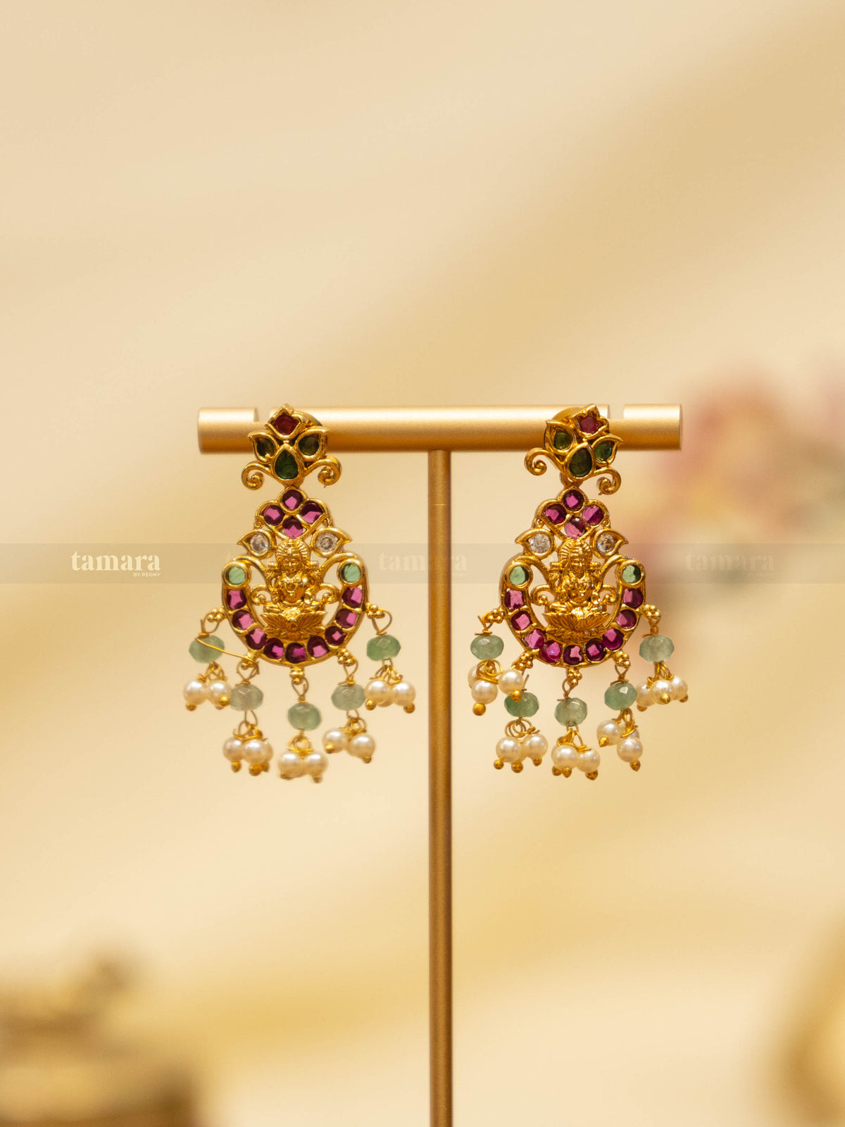 Swan Kemp Necklace Set - Mint beads