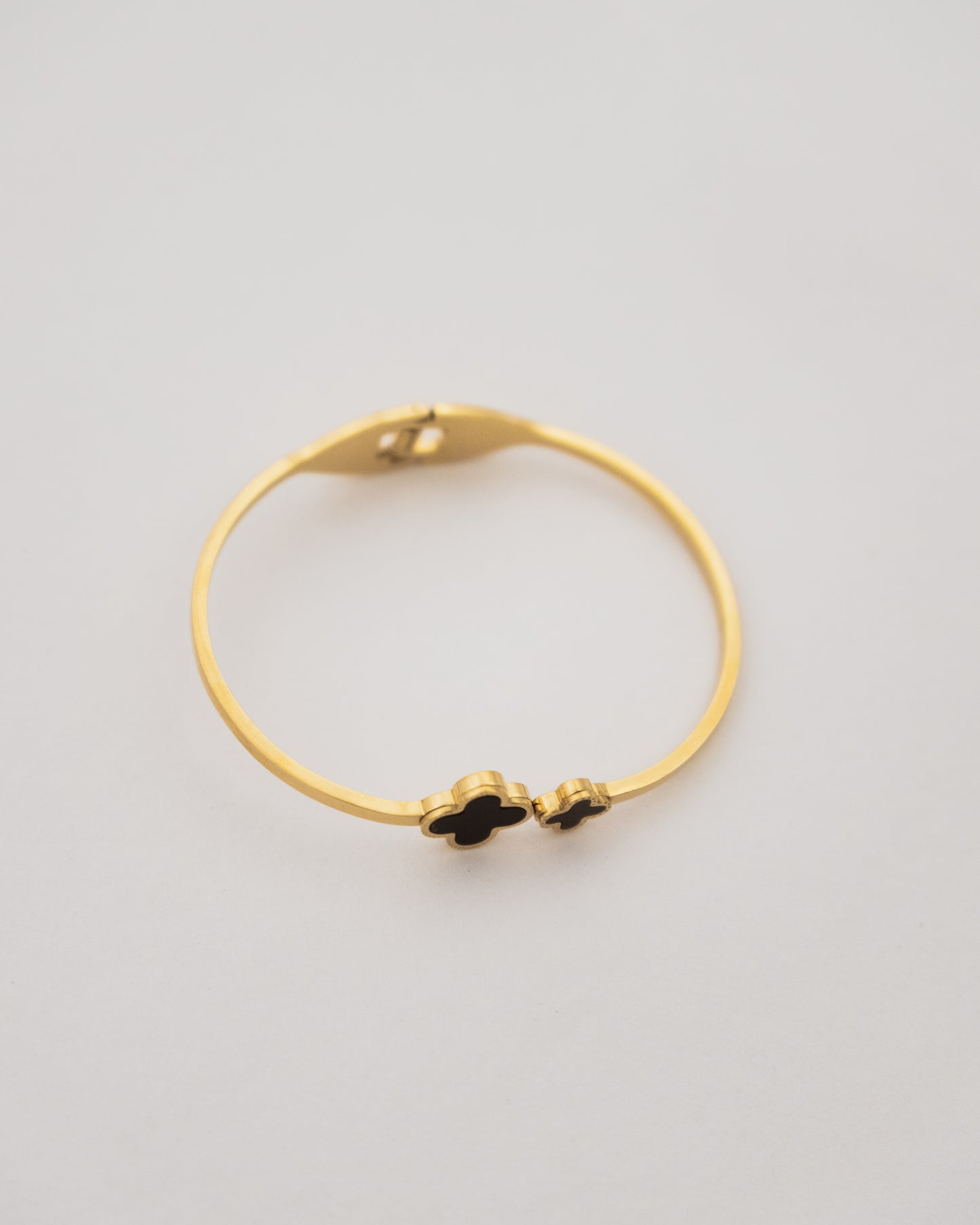 Noir Clover Cuff