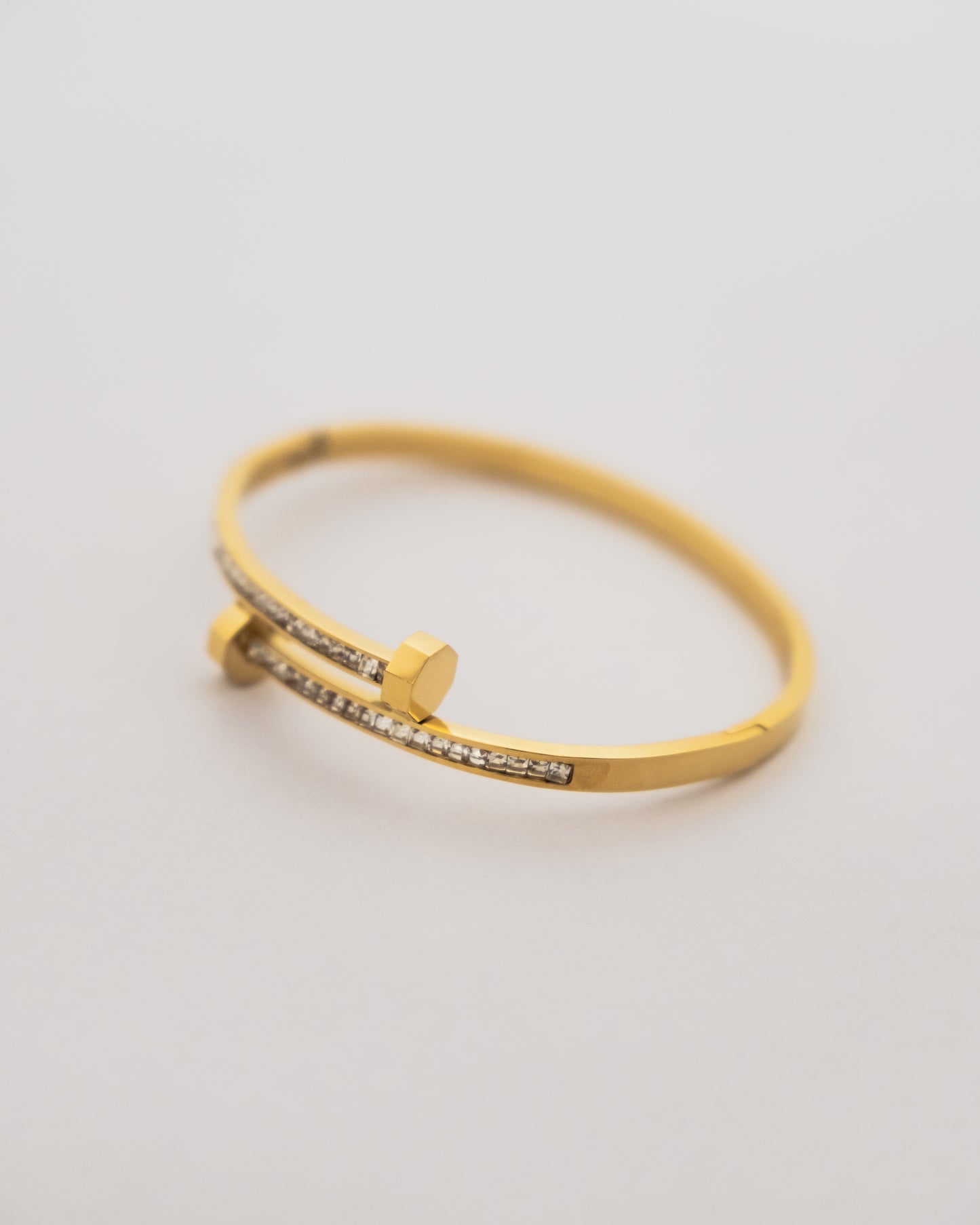 Studded Embrace Cuff