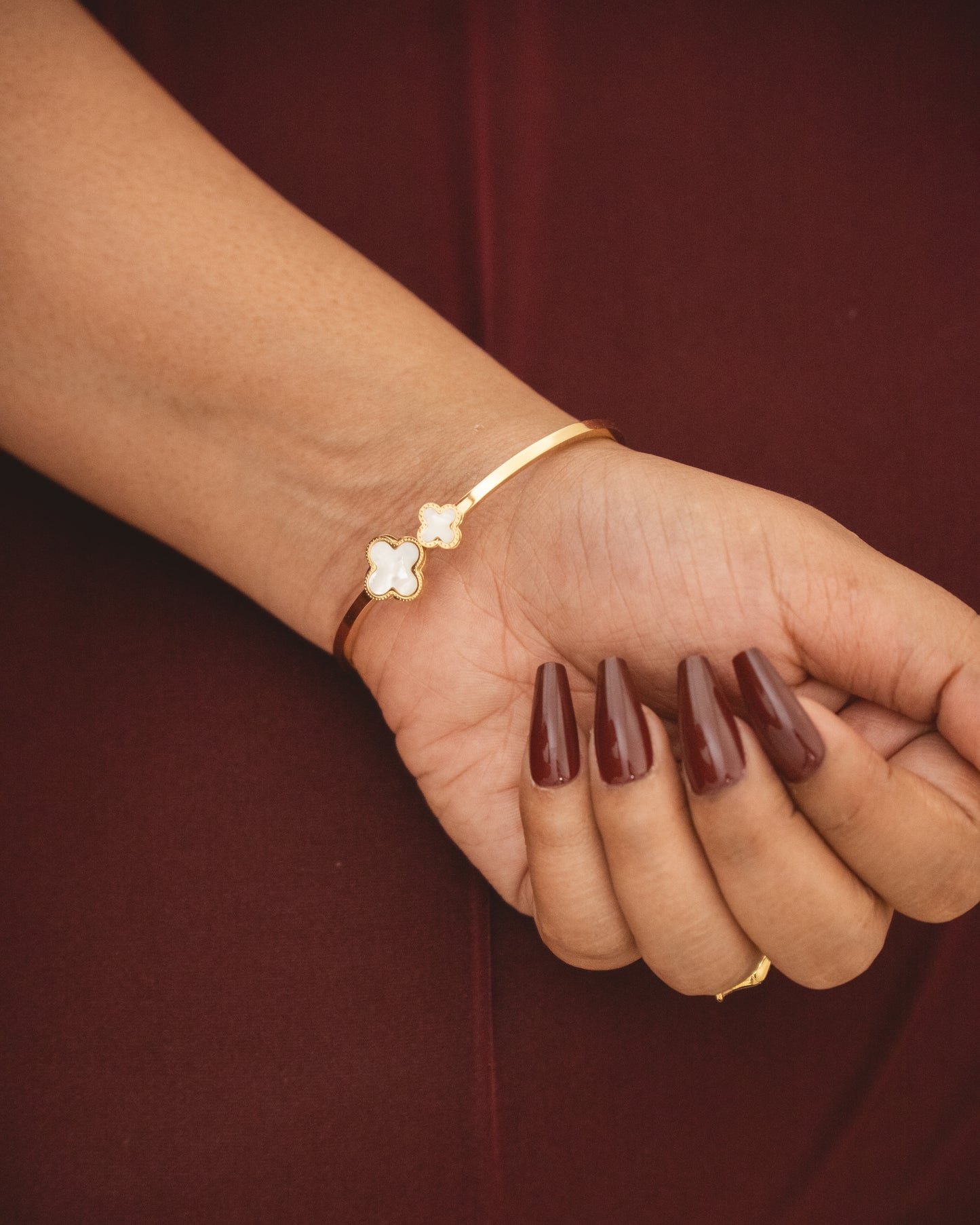 Lune Clover Cuff