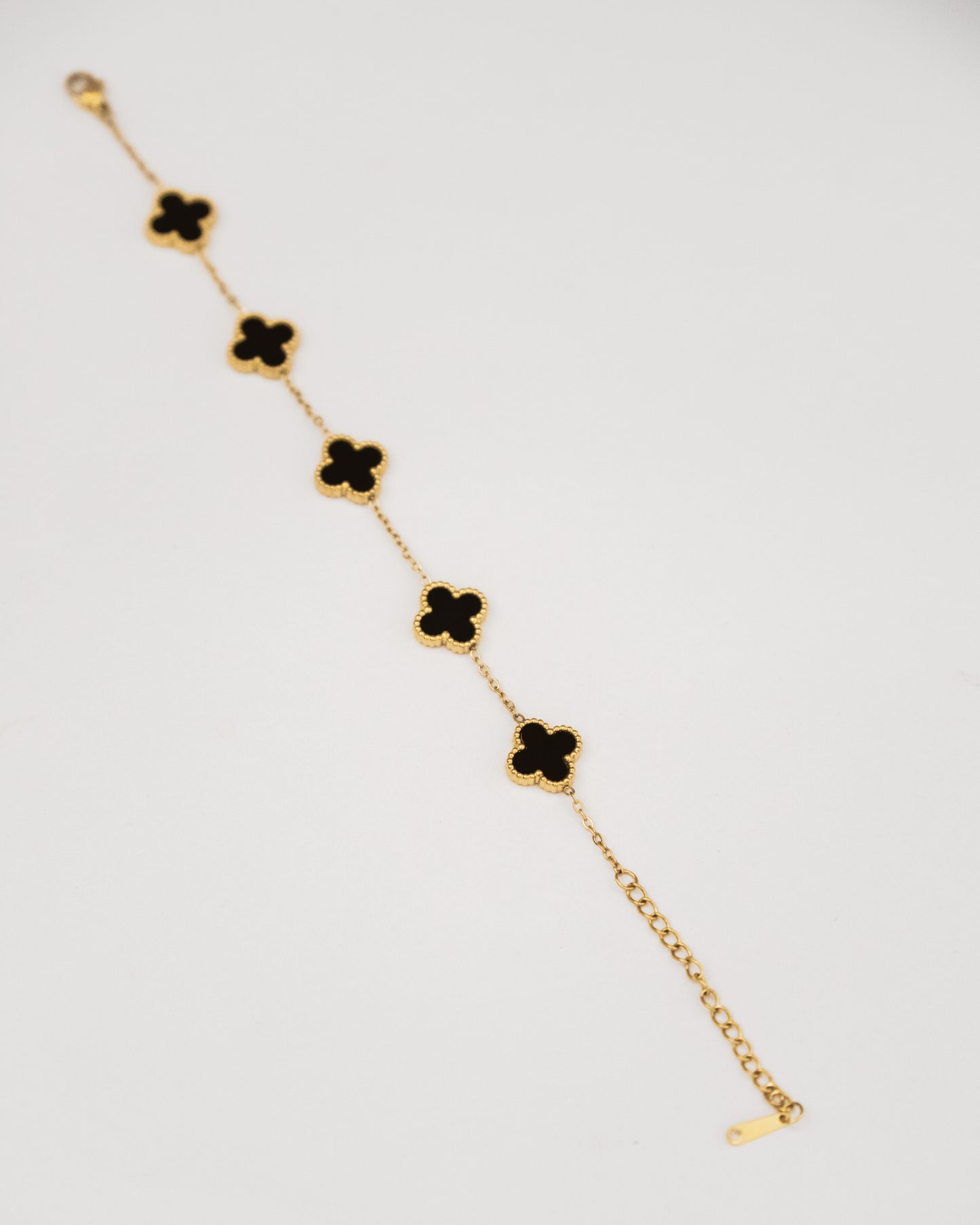 Noir Clover Bracelet