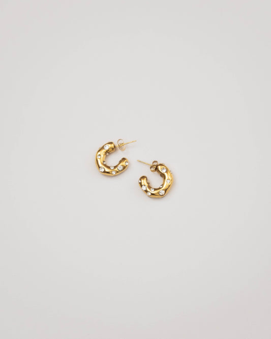 Studded Hoop