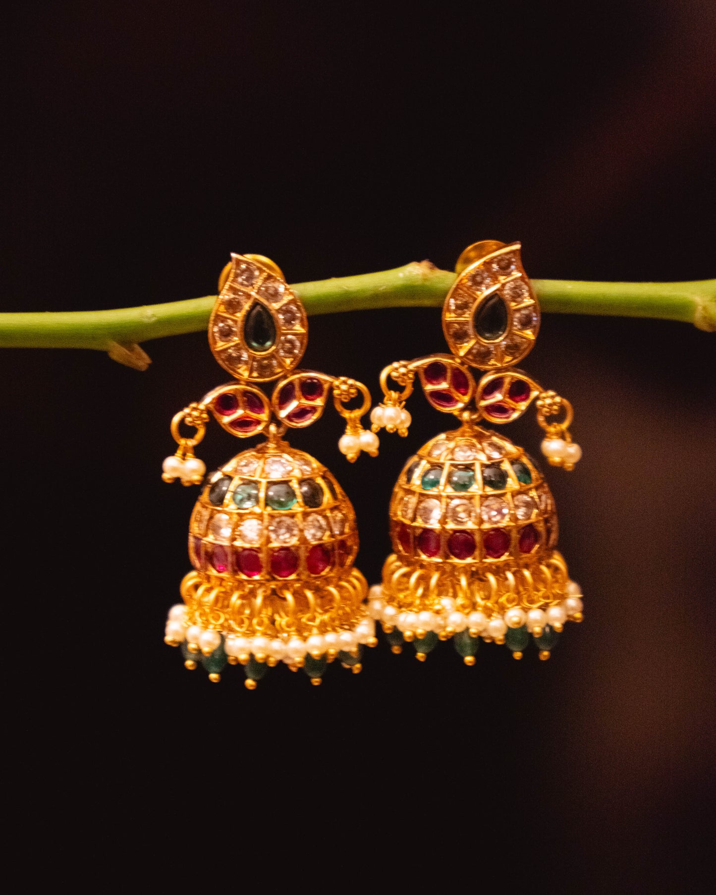 Padma Kemp Jhumka