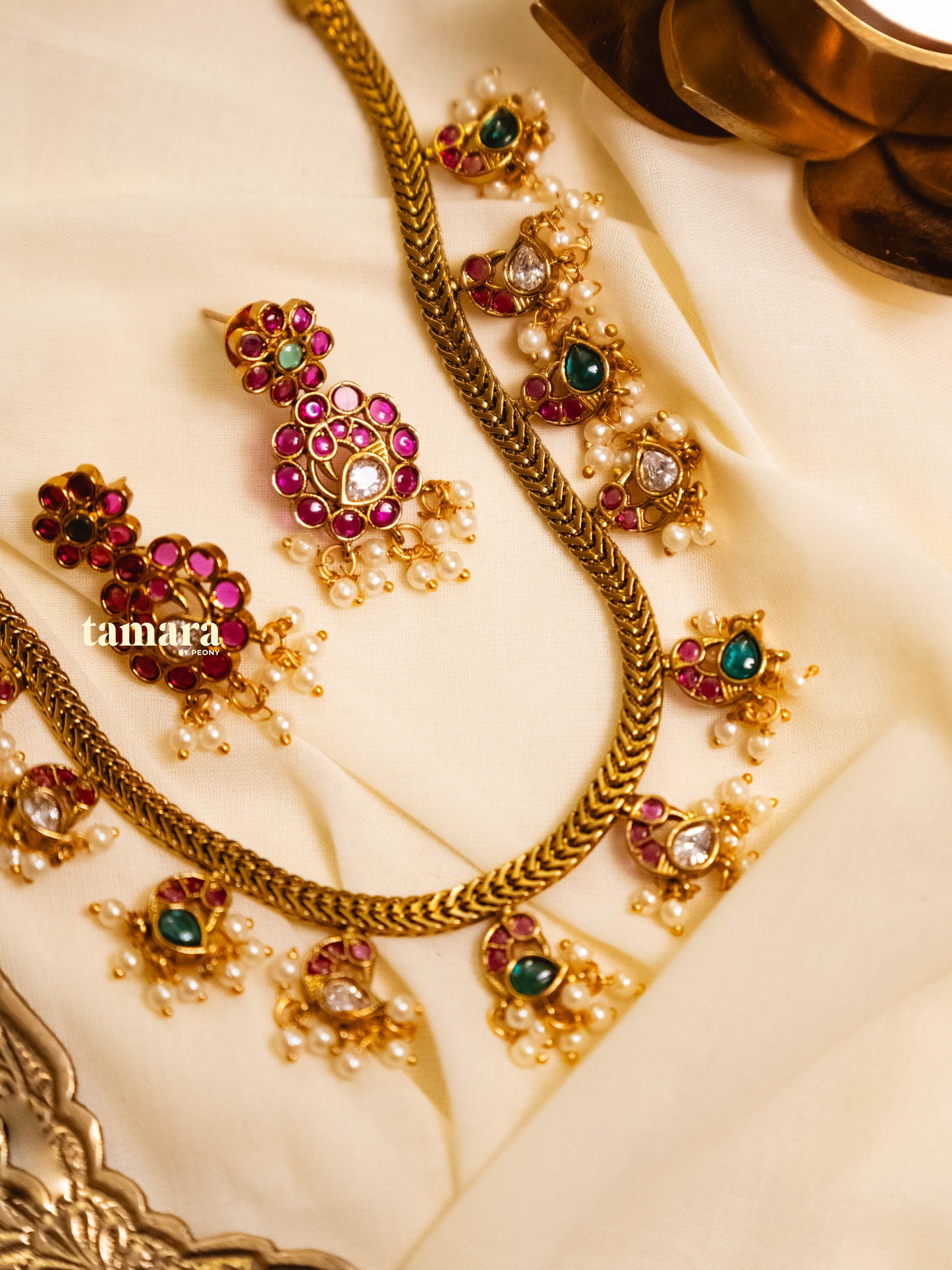 Mayura Kemp Necklace Set