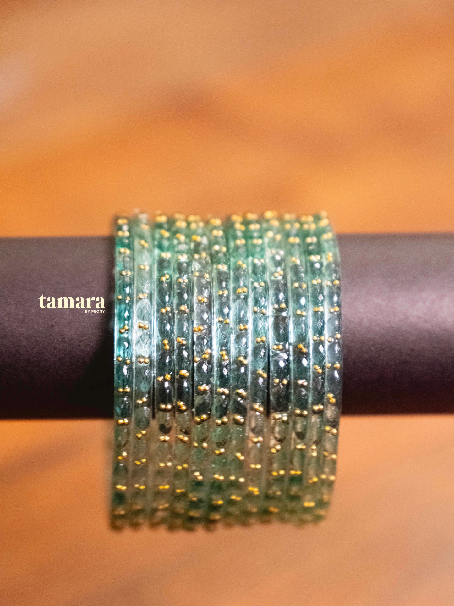 Sea Green Glass Bangles