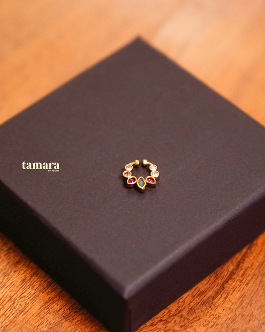 Ratna Patra - Ruby Pink & Emerald