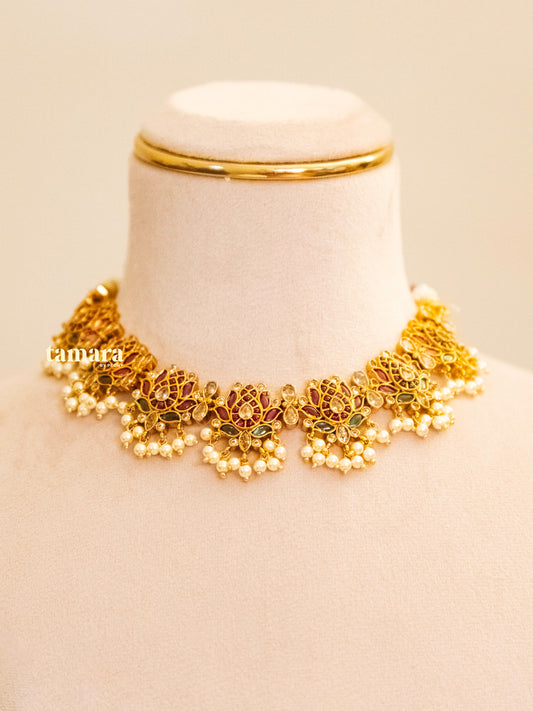 Lotus Kemp Premium Necklace Set