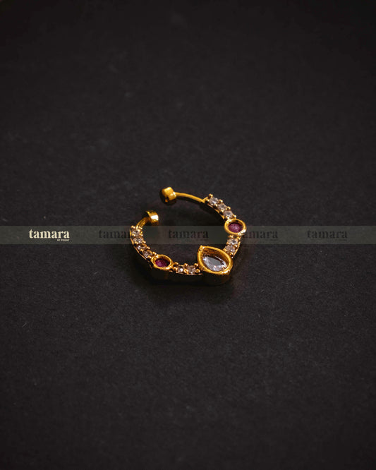 Raindrop - Ruby & White