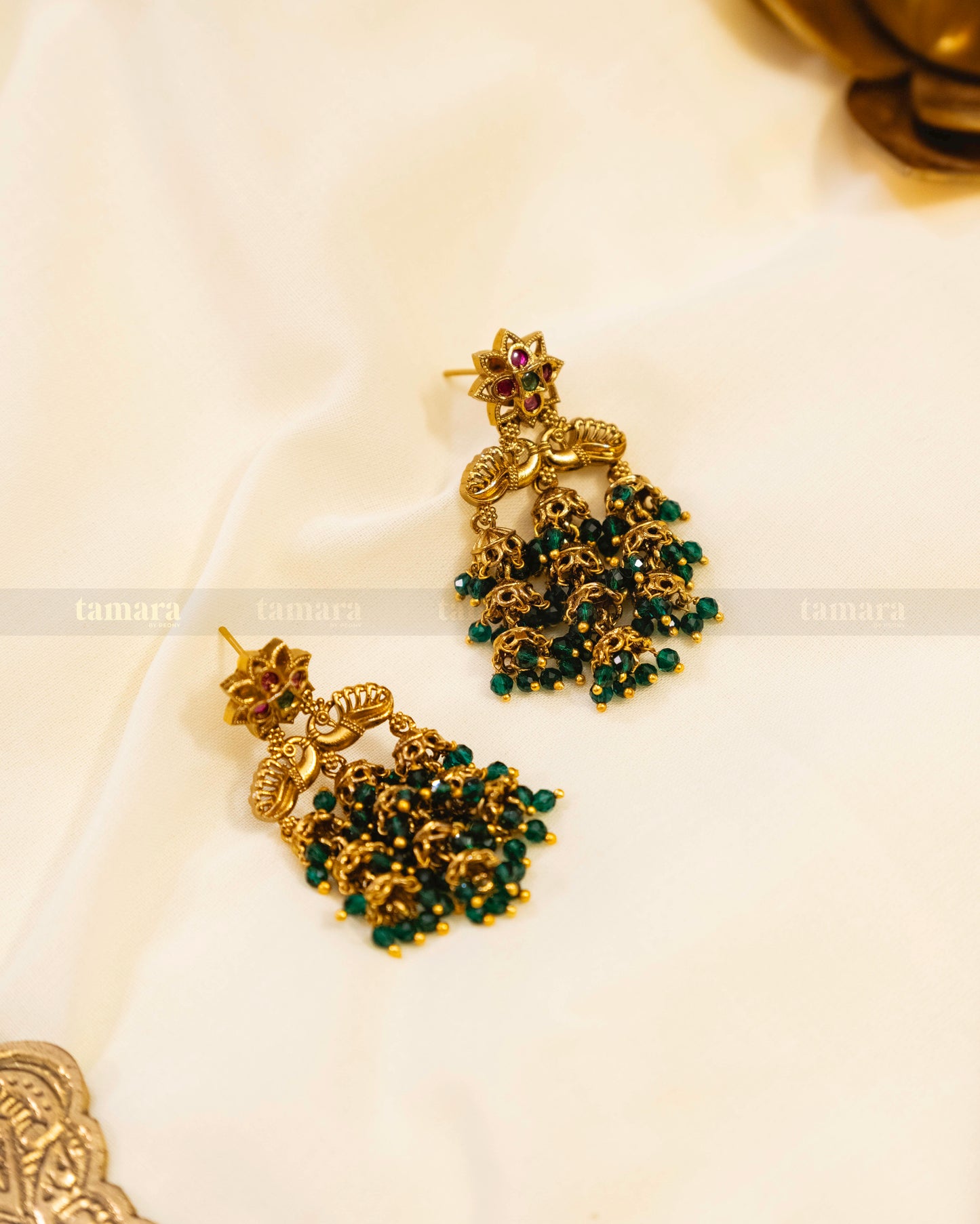 Green Angoor Earring