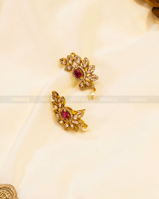 Ruby Cuff Earring
