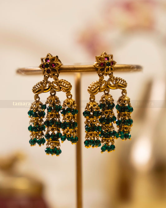 Green Angoor Earring