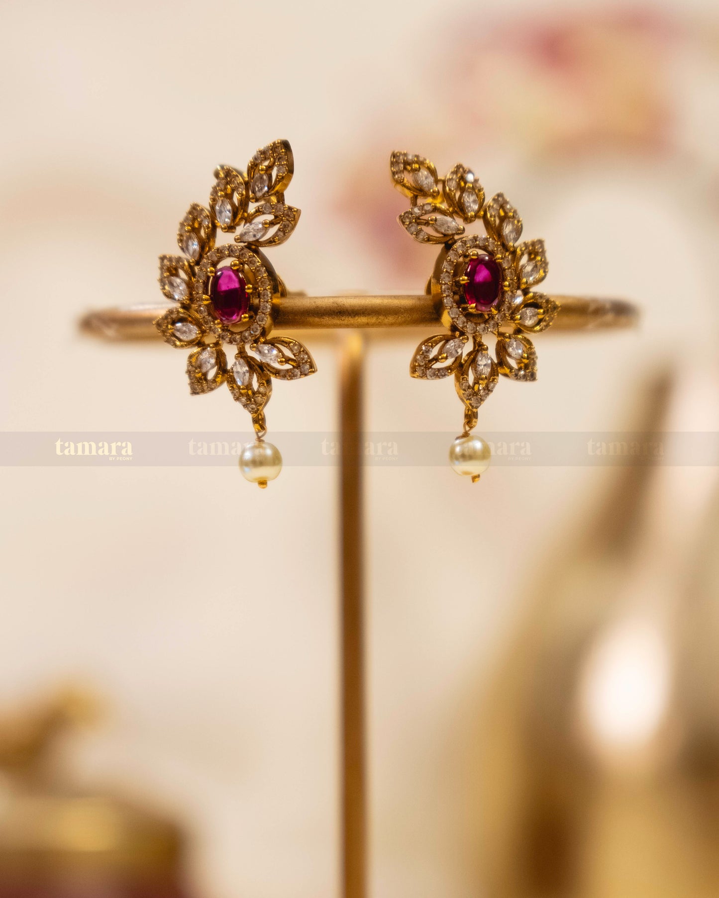 Ruby Cuff Earring