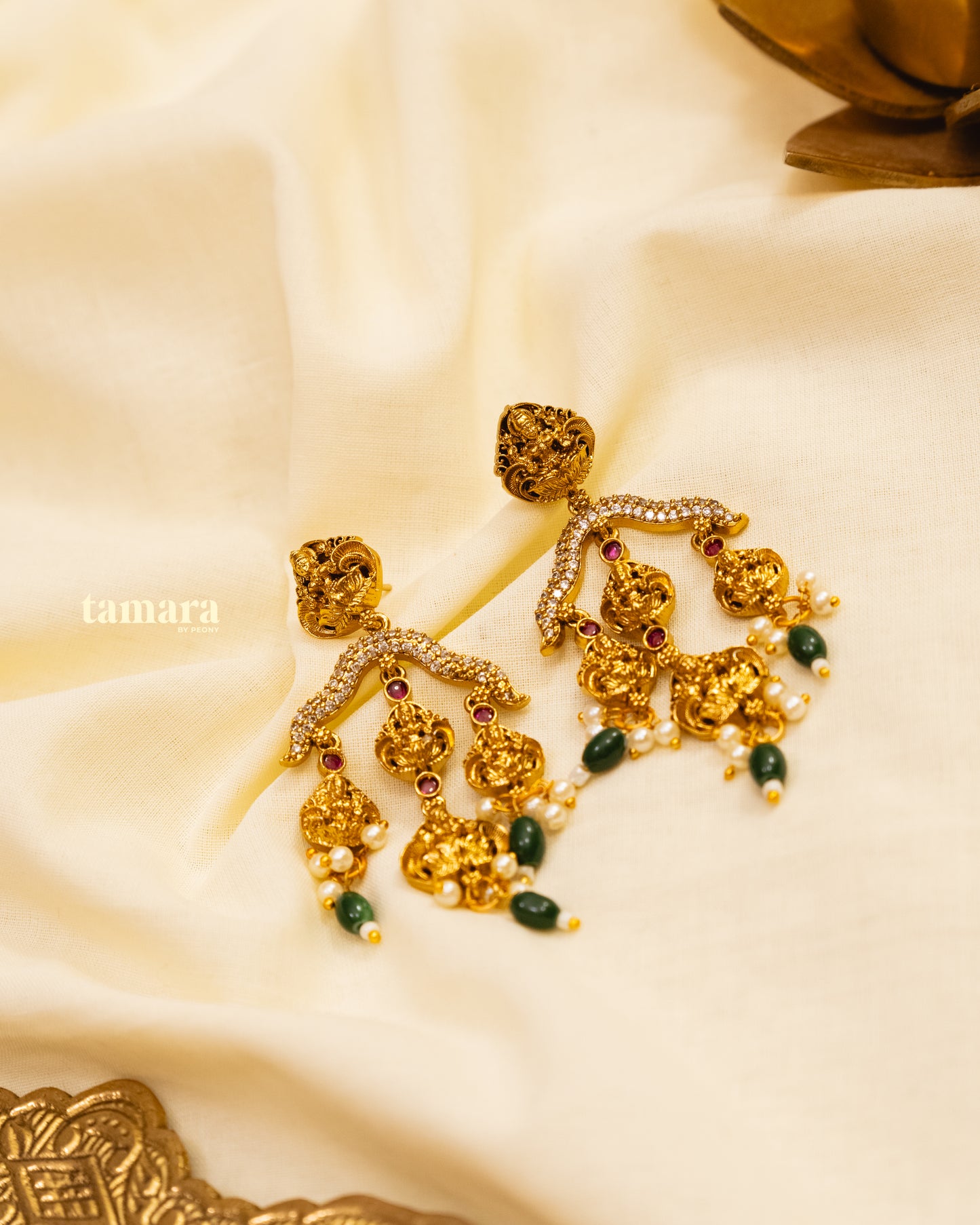 Premium Lakshmi Earrings