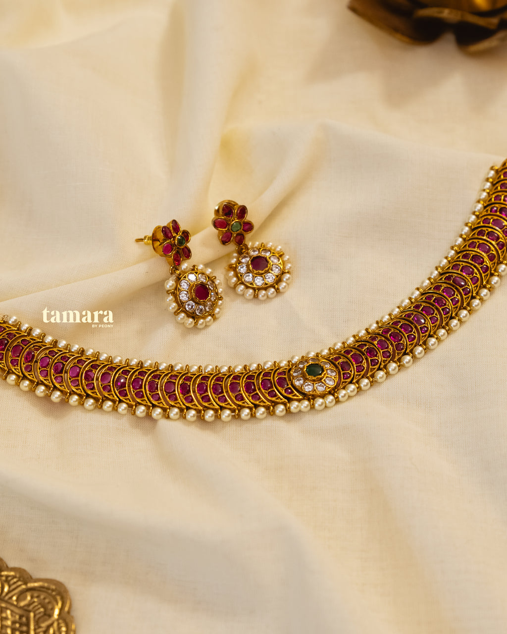 Kemp Chandbali Premium Choker Set