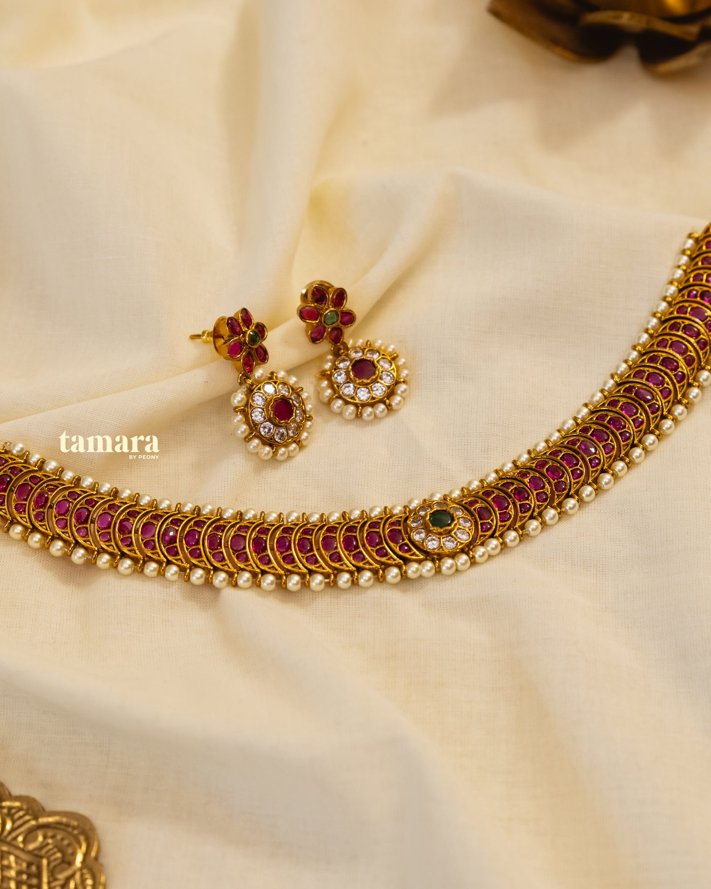 Kemp Chandbali Premium Choker Set