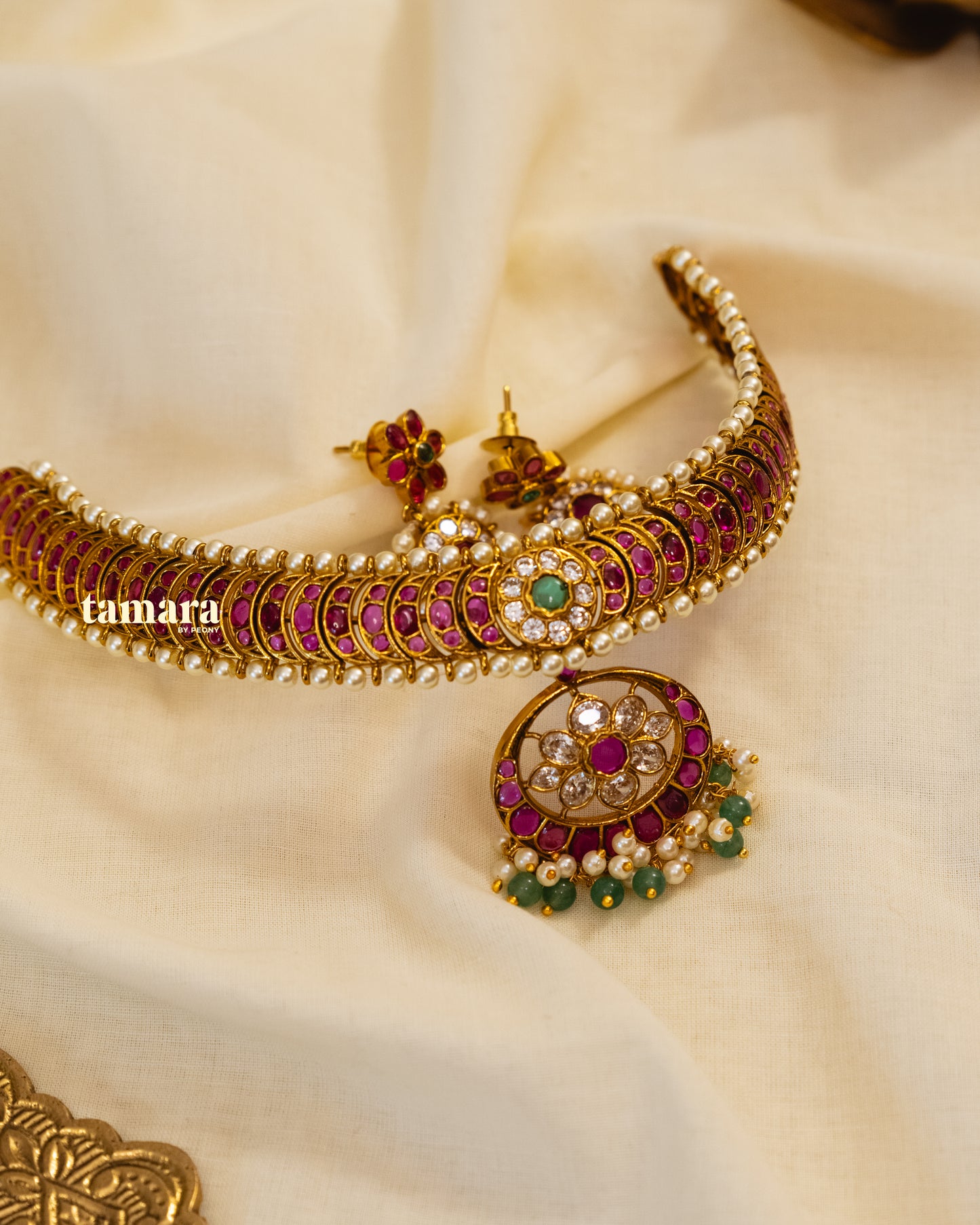 Kemp Chandbali Premium Choker Set