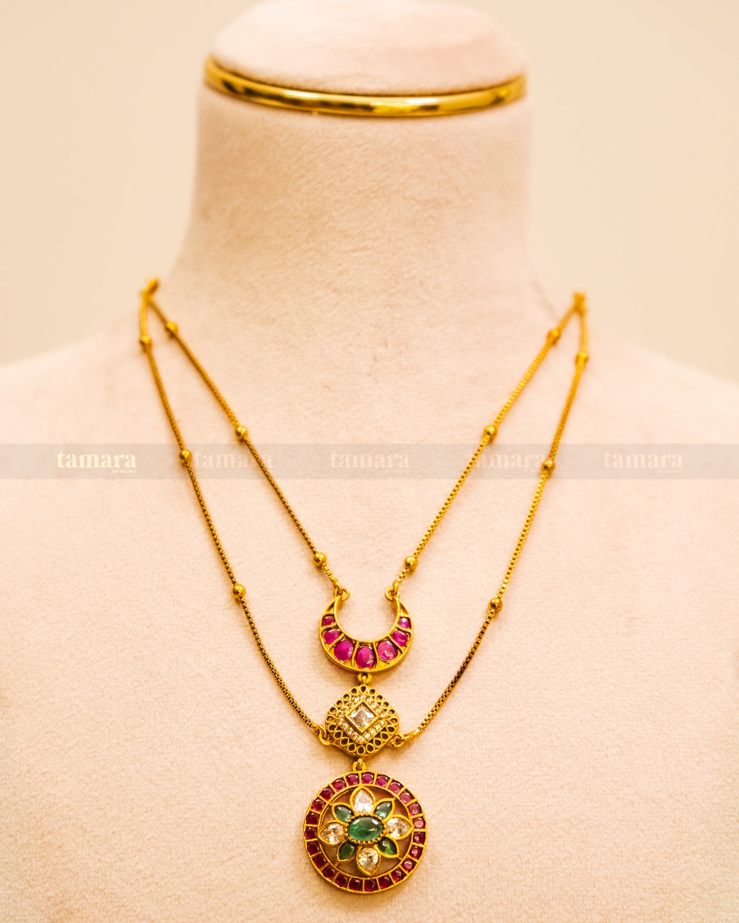 Chand Kemp Necklace Set