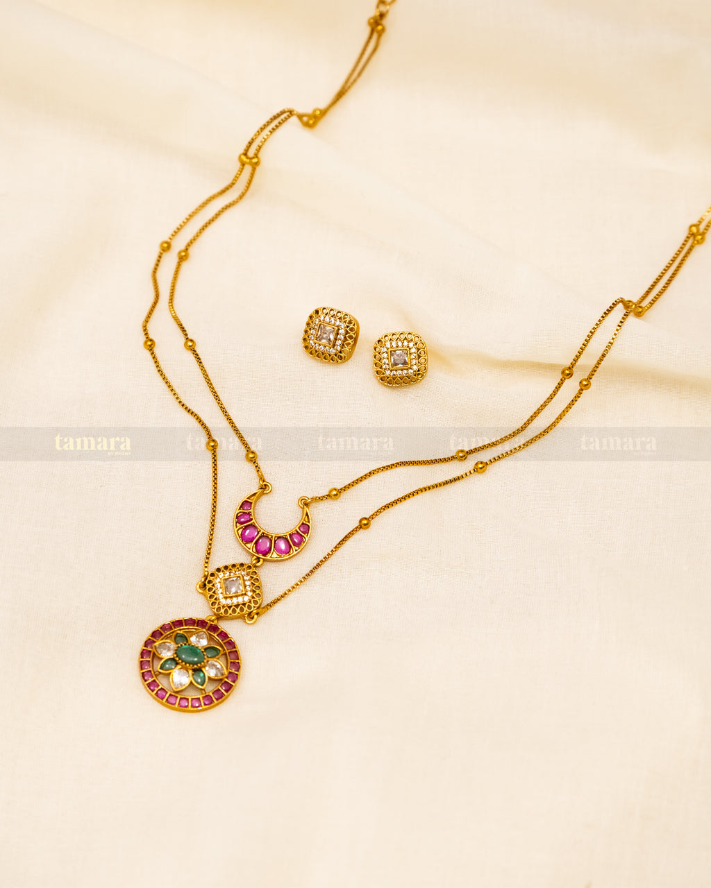 Chand Kemp Necklace Set
