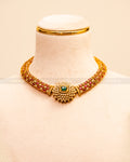Ruby Studded Necklace Set