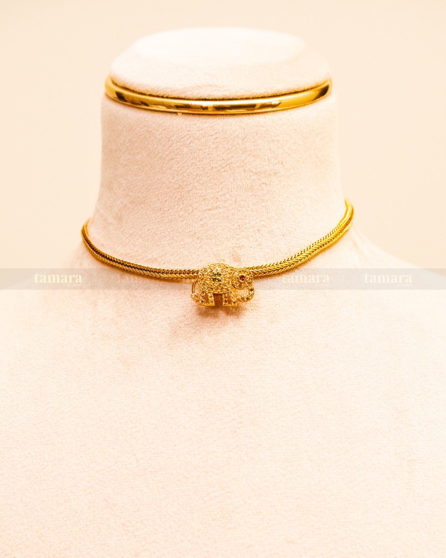 Gajaraj Choker - Green