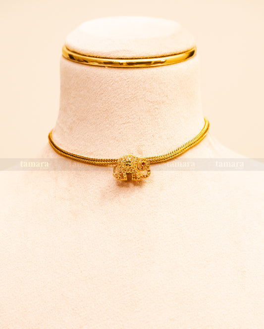 Gajaraj Choker - Green
