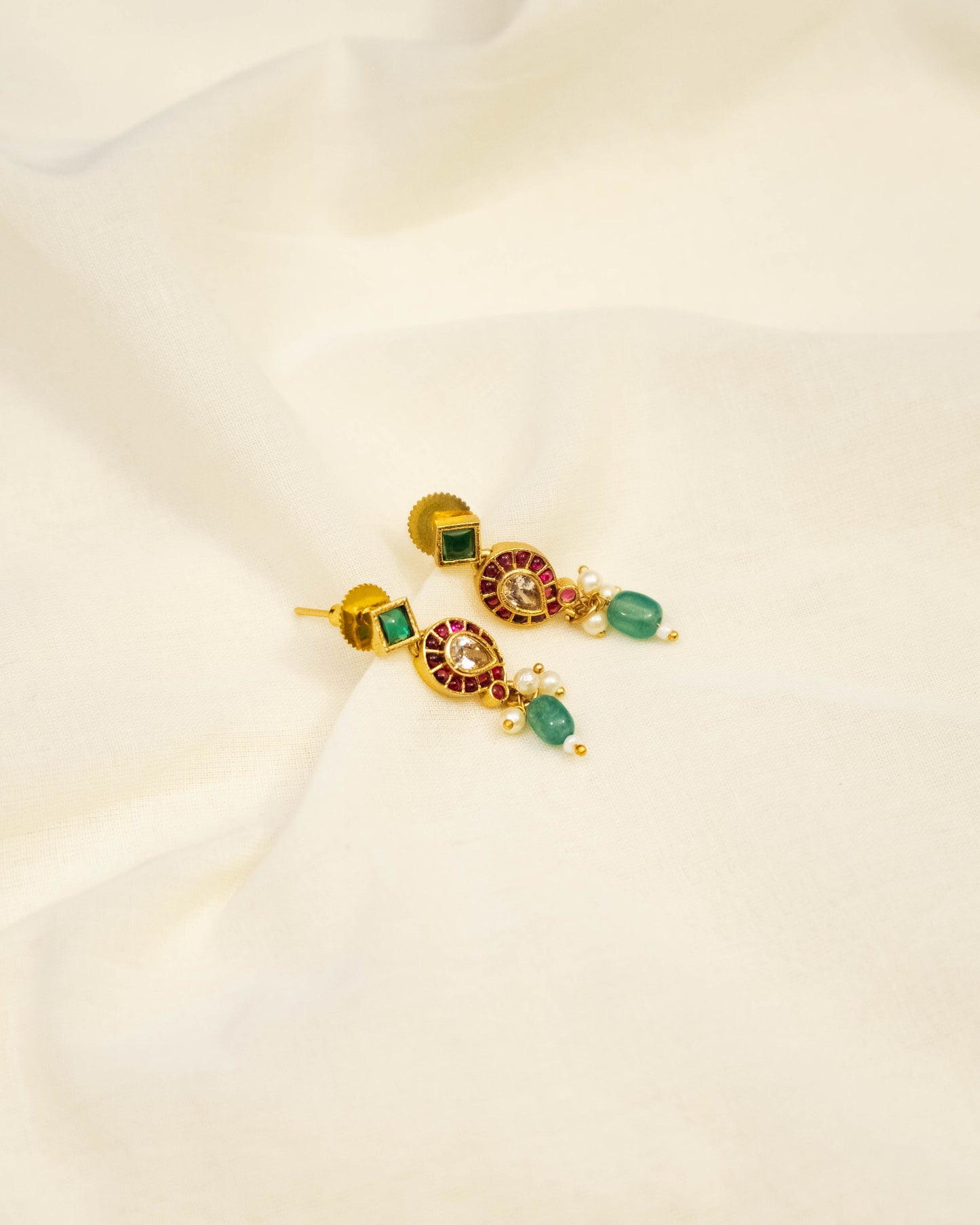 Emerlad Kundan Hasli Set