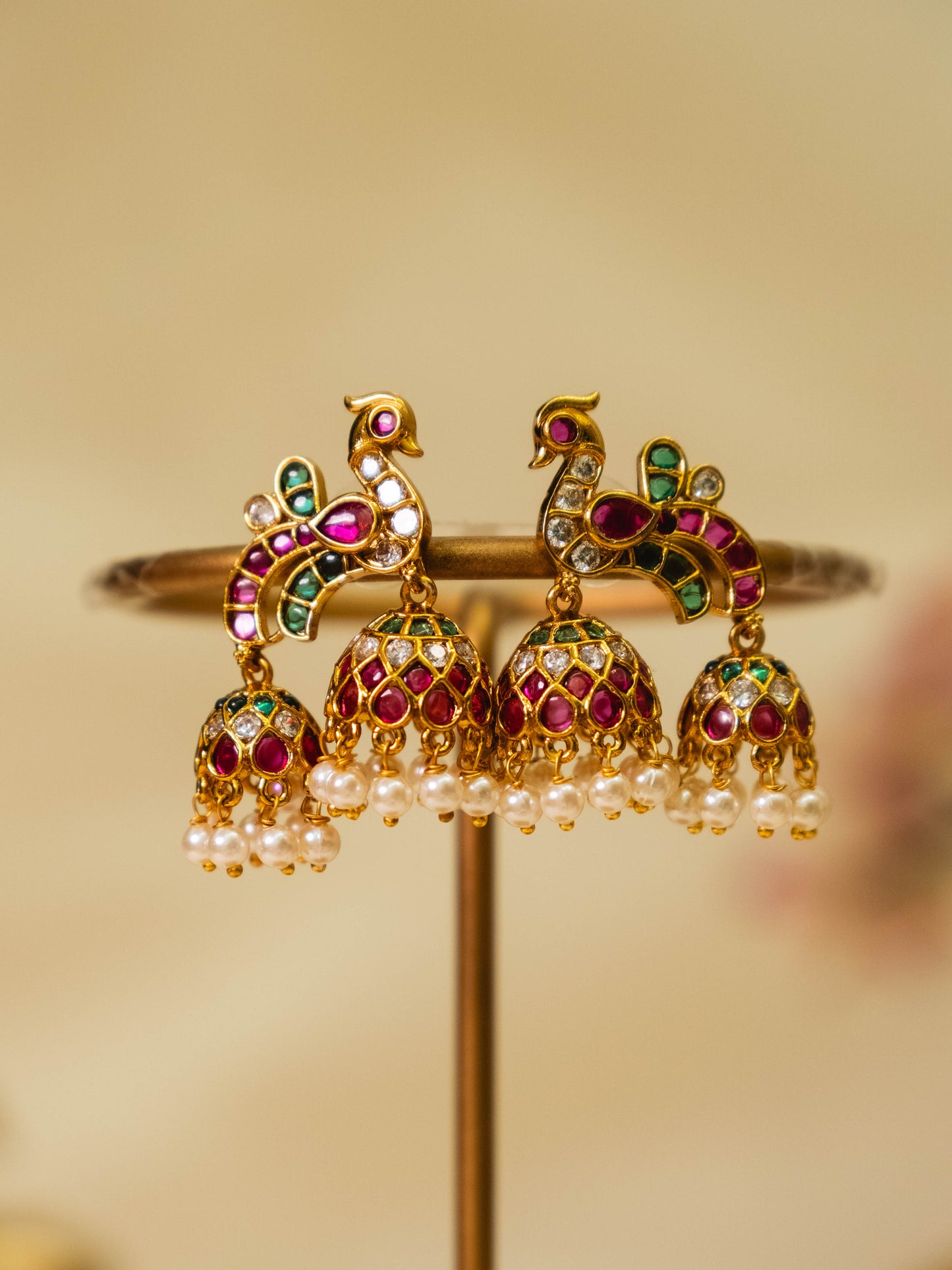 Swan Earrings