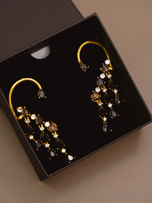 Deep Purple Earcuff