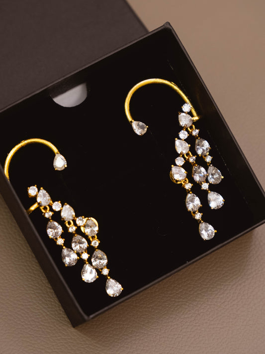 White Earcuff