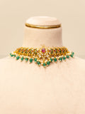 Garden of Royals Choker Set - Green