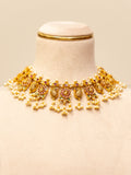 Swan Ruby Necklace Set