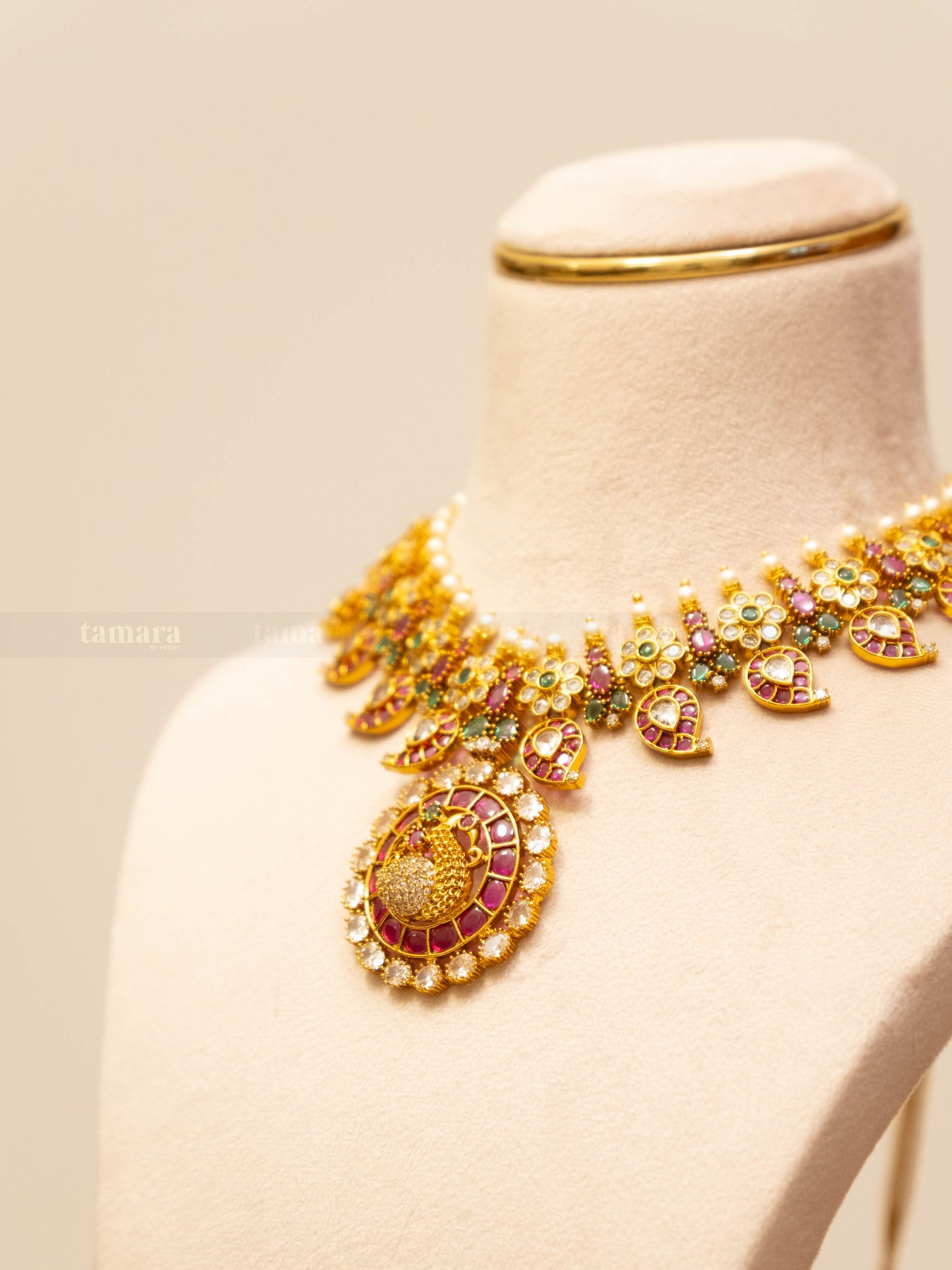 Mango Mayura Necklace Set