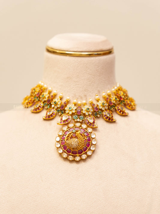 Mango Mayura Necklace Set