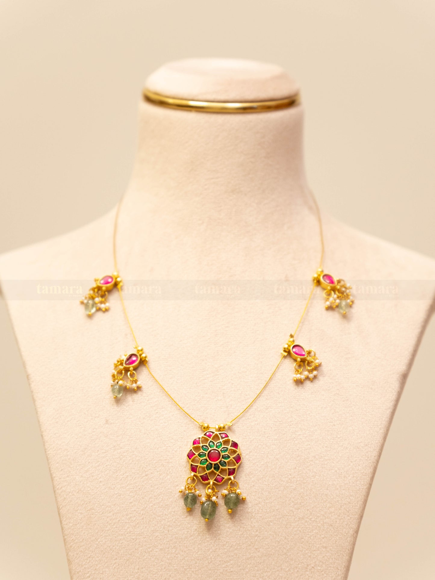 Jadau Rangoli Invisible Chain