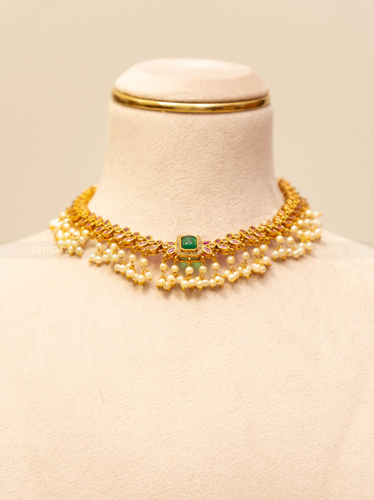 Petal Drop Necklace Set