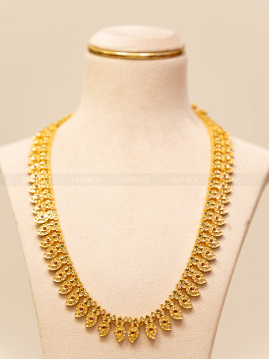 Studded Mango Necklace Set