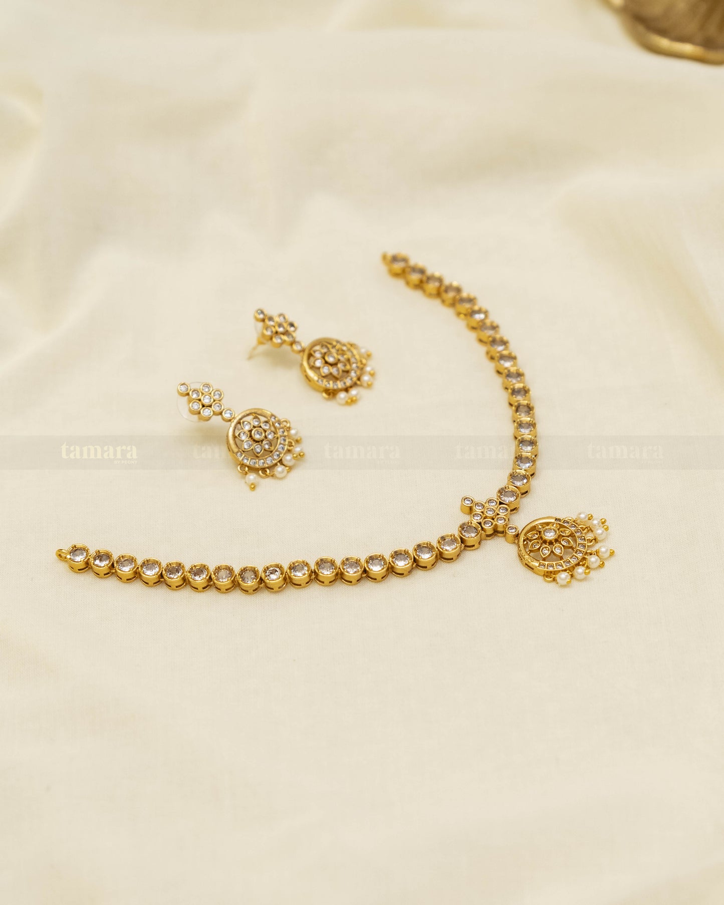 Vintage Attigai Set - White