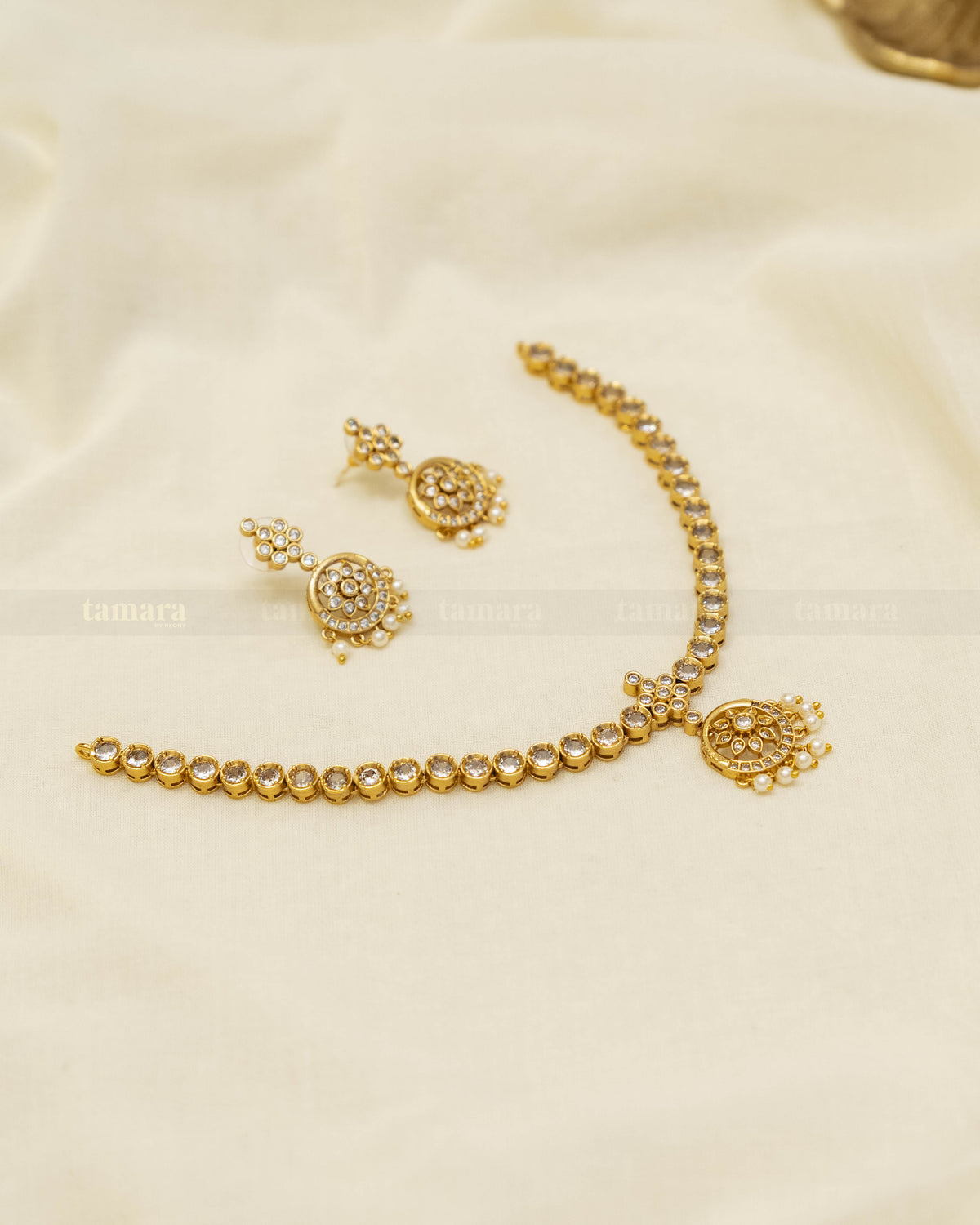 Vintage Attigai Set - White