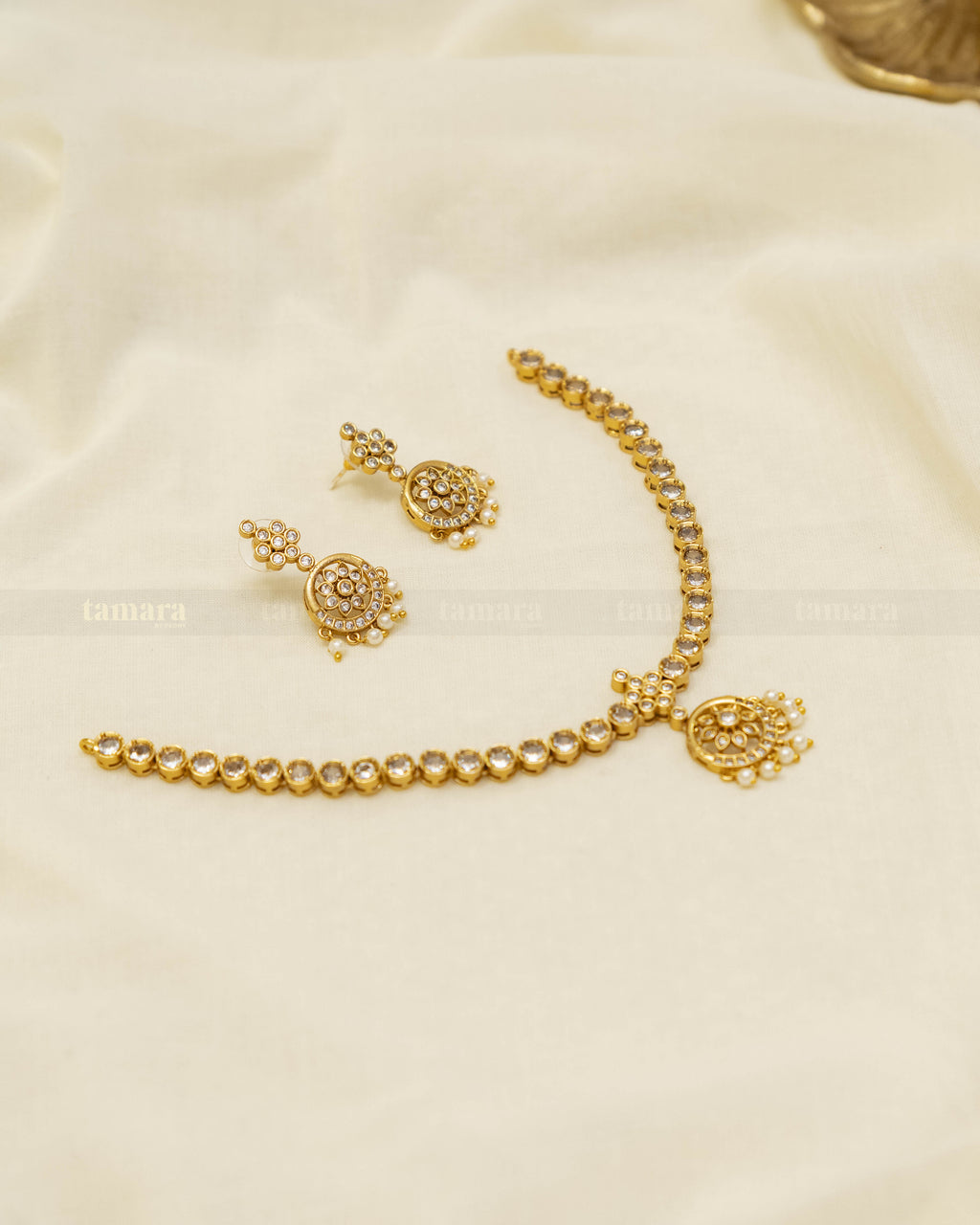 Vintage Attigai Set - White