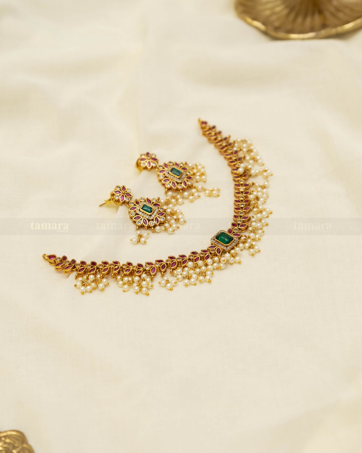 Petal Drop Necklace Set
