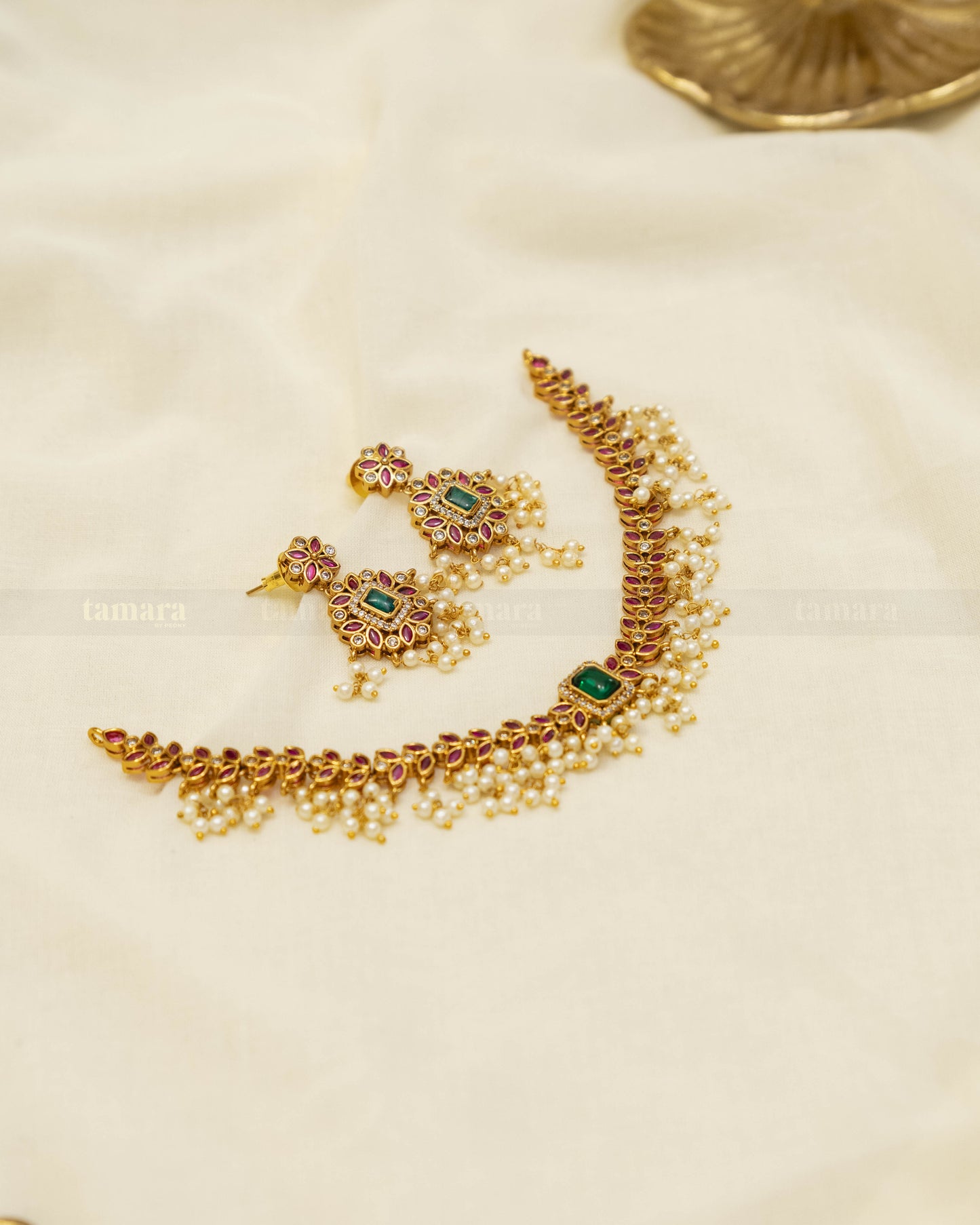 Petal Drop Necklace Set