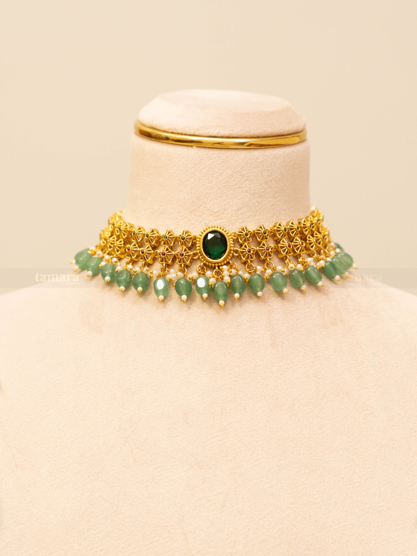 Emerald Necklace Set