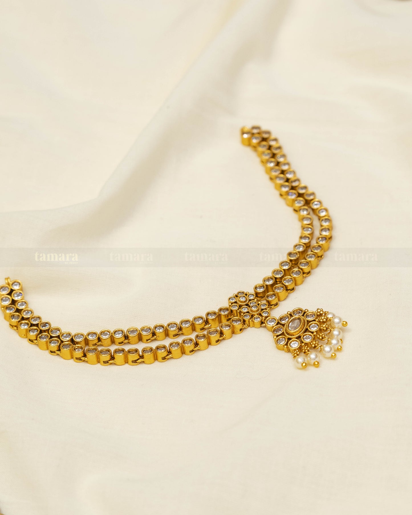 Double Layered Vintage Attigai Set - Small