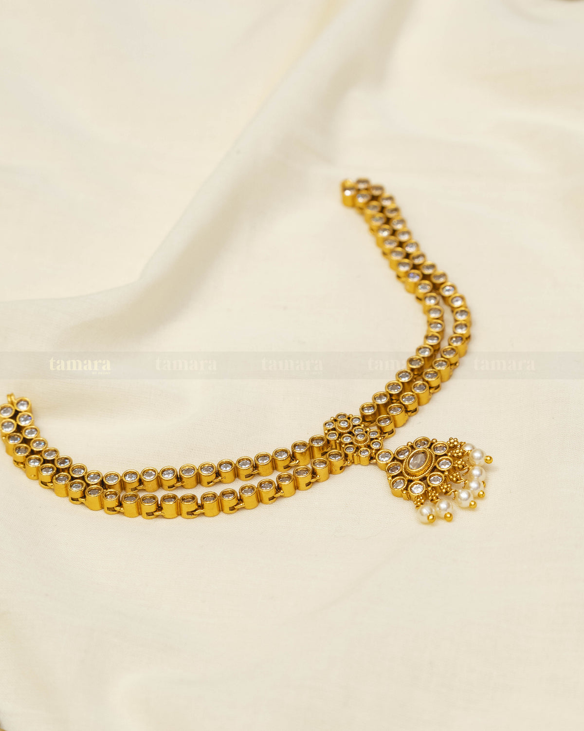 Double Layered Vintage Attigai Set - Small